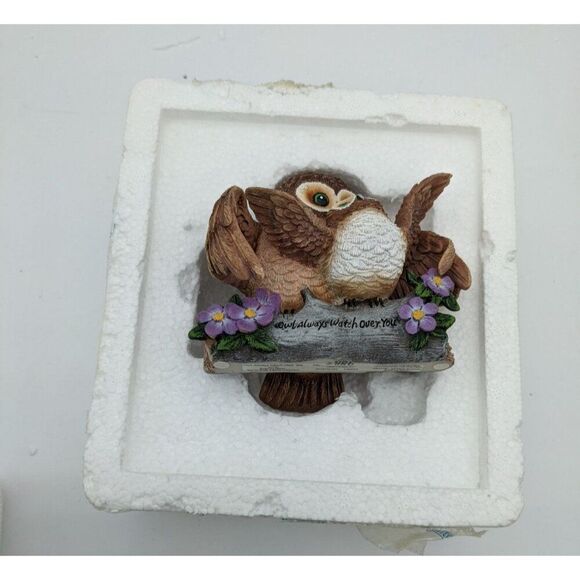 Owl Figurine "Owl Always Watch Over You" By Kayomi Harai From Youre Such A Hoot - Picture 7 of 10